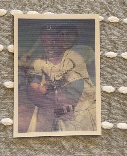 1986 Sportflics Decade Greats #28 Jackie Robinson — front