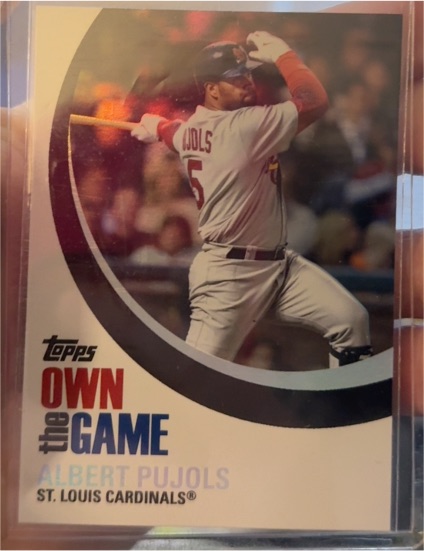 2007 Topps Own the Game #OTG13 Albert Pujols — front