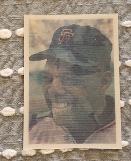 1986 Sportflics Decade Greats #50 Willie Mays — front
