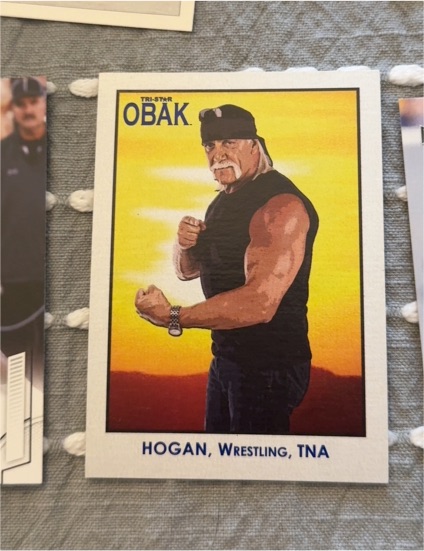 2010 TRISTAR Obak #45 Hulk Hogan — front