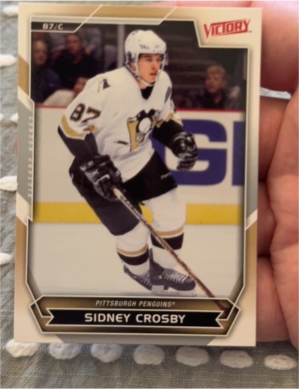 2007-08 Upper Deck Victory #14 Sidney Crosby — front