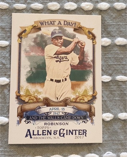 2017 Topps Allen & Ginter #WAD-90 Jackie Robinson — front