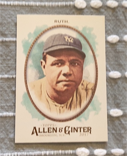 2017 Topps Allen & Ginter #4 Babe Ruth — front