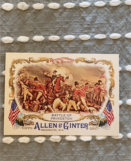 2017 Topps Allen & Ginter #RB-6 Battle of Princeton — front
