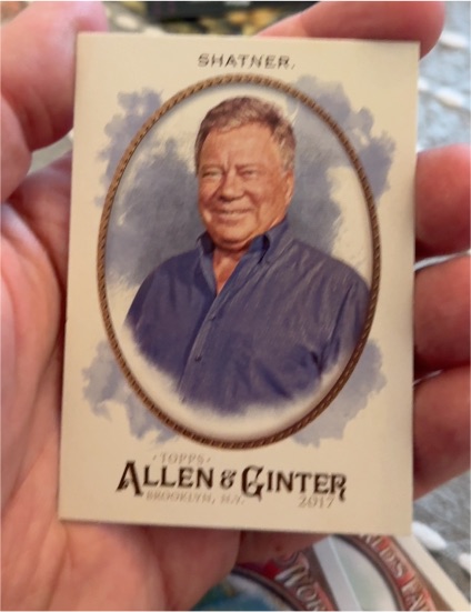 2017 Topps Allen & Ginter #246 William Shatner — front