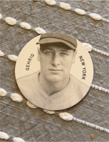 2013 Panini Cooperstown Colgan's Chips #49 Lou Gehrig — front