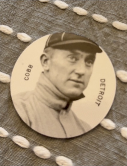 2013 Panini Cooperstown Colgan's Chips Disks #29 Ty Cobb — front