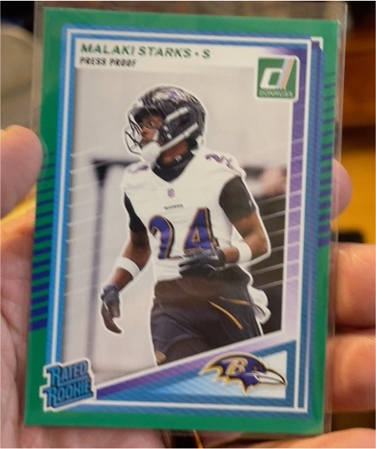 2025 Donruss #346 Malaki Starks — front