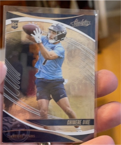 2025 Panini Absolute #113 Chimere Dike — front