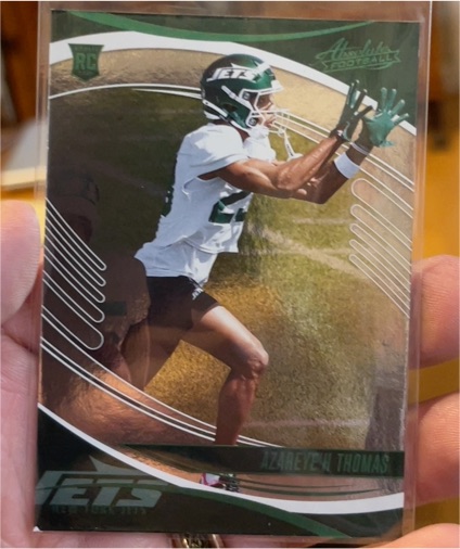 2025 Panini Absolute #107 Azareye'h Thomas — front
