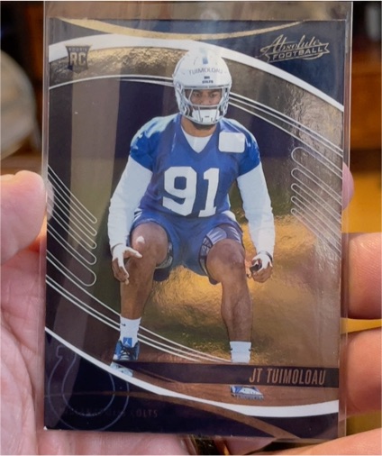 2025 Panini Absolute #147 JT Tuimoloau — front
