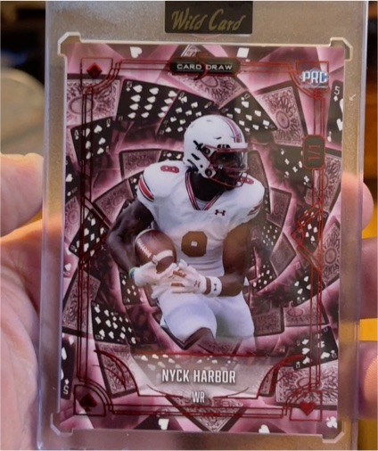 2025 Wild Card 5 Card Draw #Nyck Harbor — front