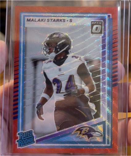 2025 Panini Donruss Optic #346 Malaki Starks — front