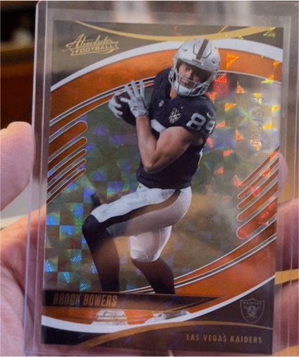 2025 Panini Absolute #17 Brock Bowers — front