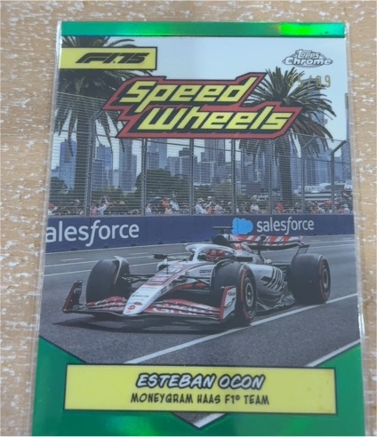 2025 Topps Chrome Formula 1 #75-HF1 Esteban Ocon — front
