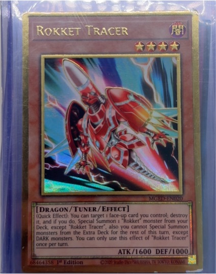 Yu-Gi-Oh! Maximum Gold: El Dorado #MGED-EN020 Rokket Tracer — front