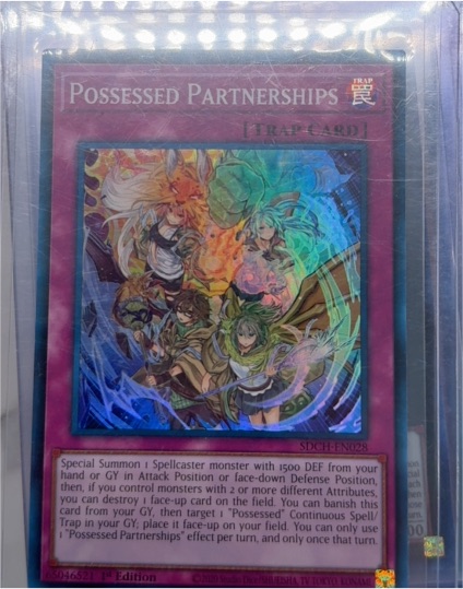 2020 Yu-Gi-Oh! SDCH-EN028 Possessed Partnerships — front