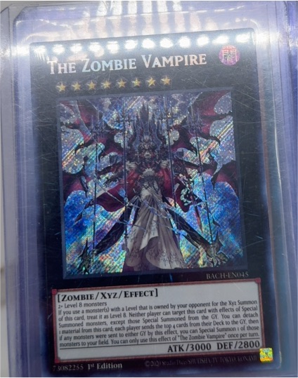 Yu-Gi-Oh! The Zombie Vampire BACH-EN045 — front