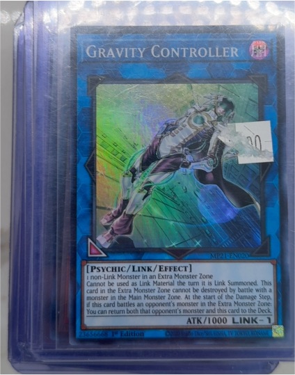 2021 Yu-Gi-Oh! MP21-EN020 Gravity Controller — front