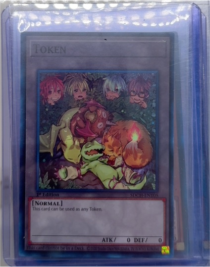 2020 Yu-Gi-Oh! SDCH-ENT05 Charmers and their Familiars Token — front