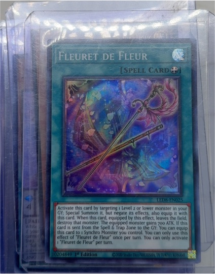 Yu-Gi-Oh! Legendary Duelists: Synchro Storm LED8-EN025 Fleuret de Fleur — front