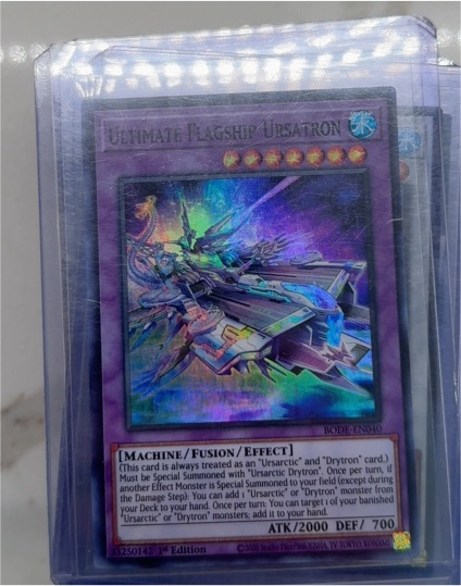 2022 Yu-Gi-Oh! BODE-EN040 Ultimate Flagship Ursatron — front