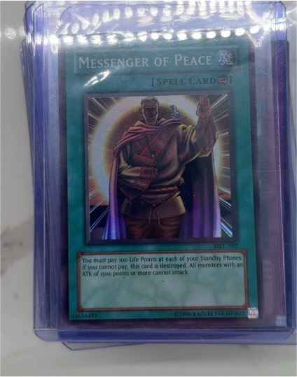 2002 Yu-Gi-Oh! Magic Ruler #MRL-102 Messenger of Peace — front