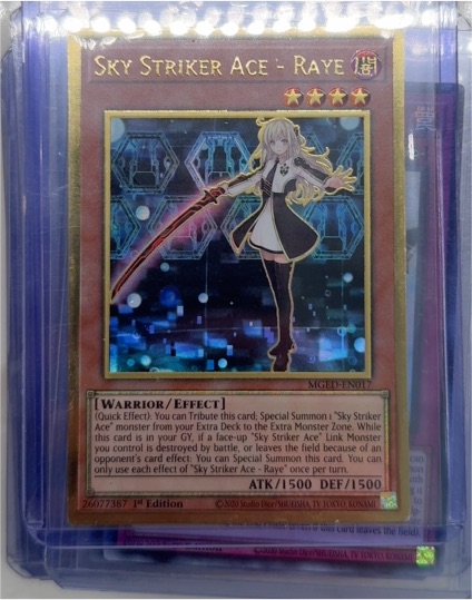 2021 Yu-Gi-Oh! MGED-EN017 Sky Striker Ace - Raye — front
