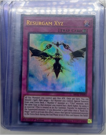 2021 Yu-Gi-Oh! BROL-EN092 Resurgam Xyz — front
