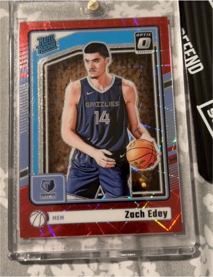 2024-25 Panini Donruss Optic #288 Zach Edey — front