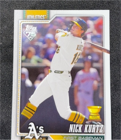 2026 Topps #97 Nick Kurtz — front