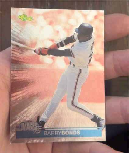 1995 Classic Images #93 Barry Bonds — front