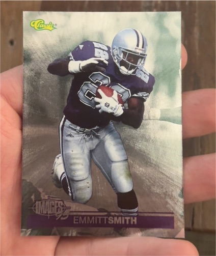 1995 Classic Images #75 Emmitt Smith — front