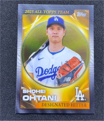 2026 Topps Series 1 2025 All Topps Team #ATT-9 Shohei Ohtani — front