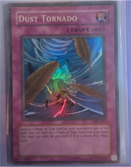 Yu-Gi-Oh! 1996 PSV-011 Dust Tornado — front