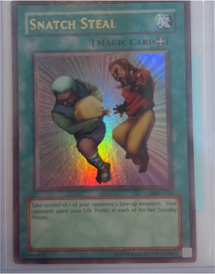 2002 Yu-Gi-Oh! MRL-036 Snatch Steal — front
