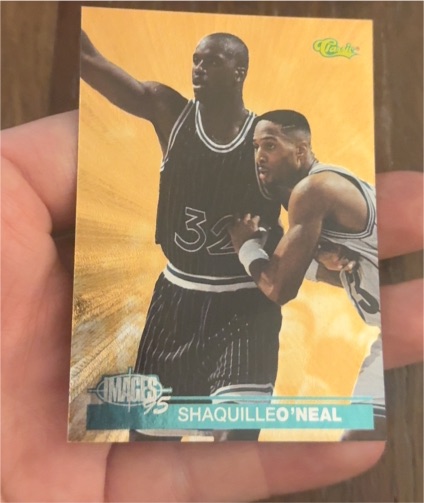 1995 Classic Images #37 Shaquille O'Neal — front
