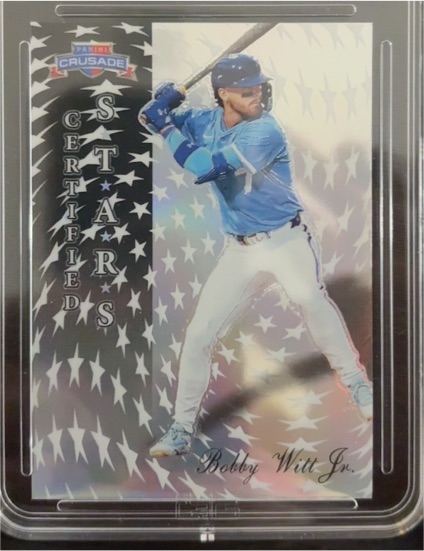 2025 Panini Crusade Certified Stars #2 Bobby Witt Jr. — front