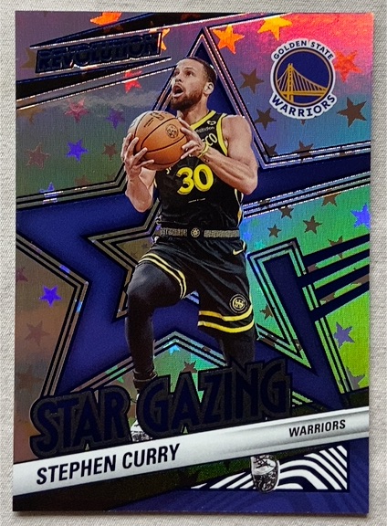 2024-25 Panini Revolution #18 Stephen Curry Star Gazing — front
