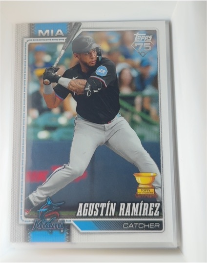 2026 Topps Series 1 #287 Agustin Ramirez — front