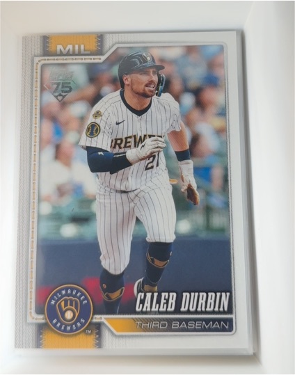 2026 Topps Series 1 #297 Caleb Durbin — front