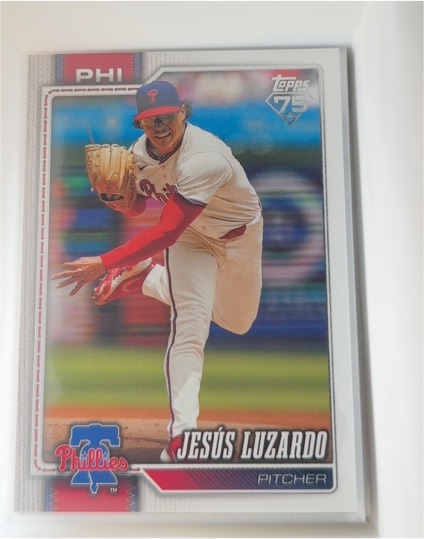 2026 Topps Series 1 #63 Jesús Luzardo Philadelphia Phillies — front