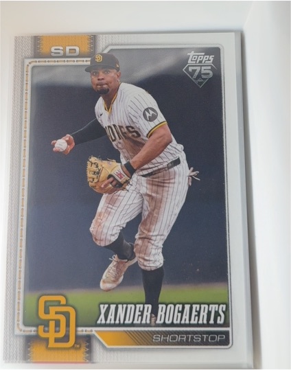 2026 Topps Series 1 #33 Xander Bogaerts San Diego Padres — front