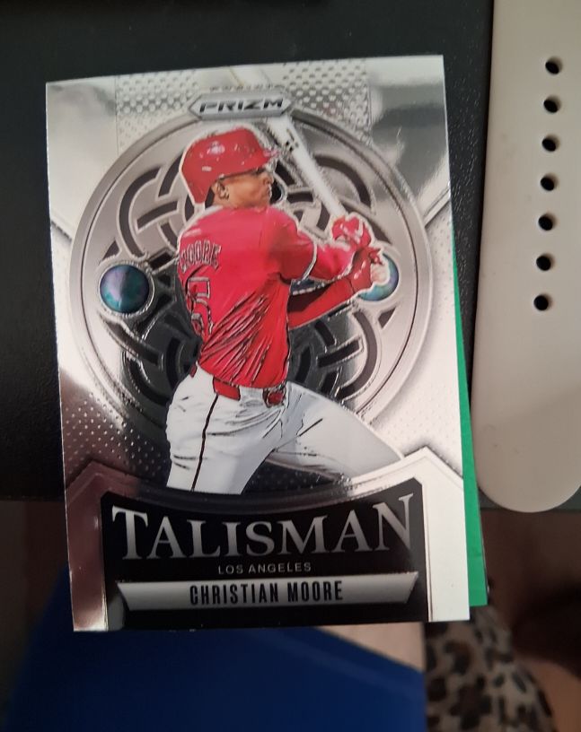 2025 Panini Prizm Talisman #2 Christian Moore — front