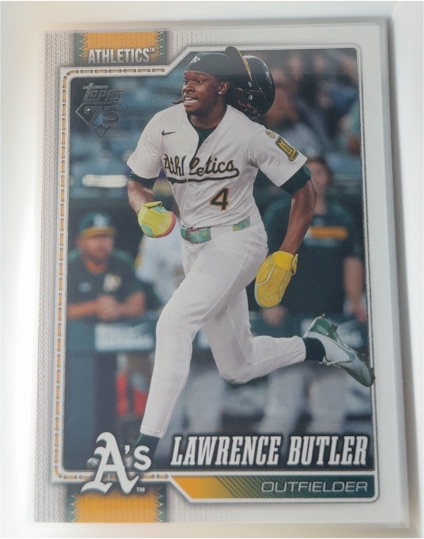 2026 Topps Series 1 #324 Lawrence Butler — front