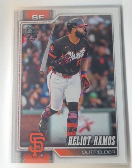 2026 Topps Series 1 #8 Heliot Ramos — front