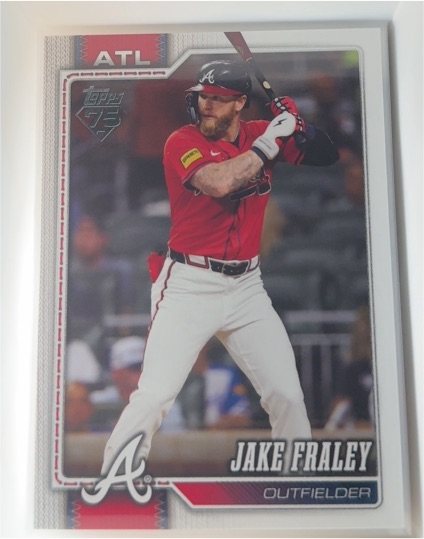 2026 Topps Series 1 #323 Jake Fraley — front