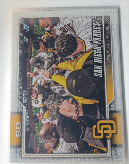 2026 Topps Series 1 #292 San Diego Padres Team Card — front