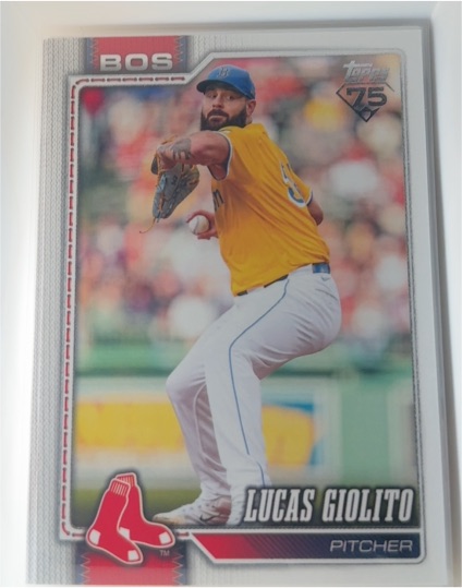 2026 Topps Series 1 #253 Lucas Giolito Boston Red Sox — front