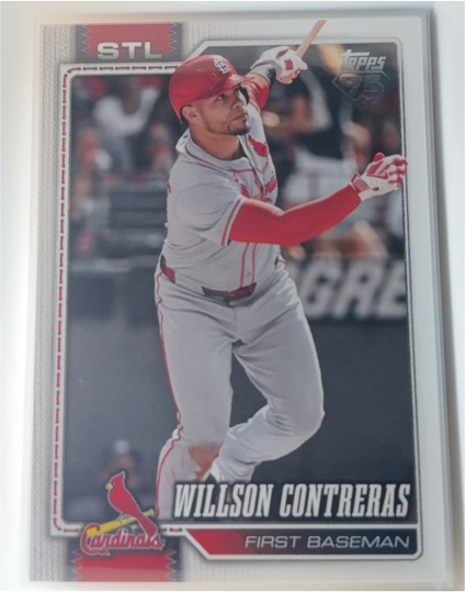 2026 Topps Series 1 #180 Willson Contreras — front